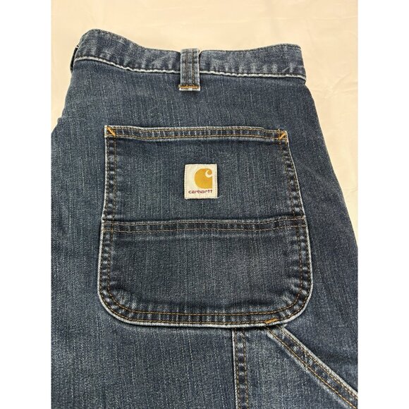 Carhartt Rugged Flex Relaxed Fit Denim Jeans Mens 38x30 (29” Measured) 102808 - Picture 3 of 13